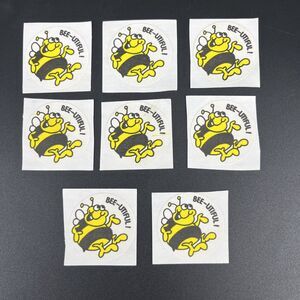 VTG TREND MATTE Scratch and Sniff Stinky Stickers Honey, BEE-UITIFUL Lot Of 8